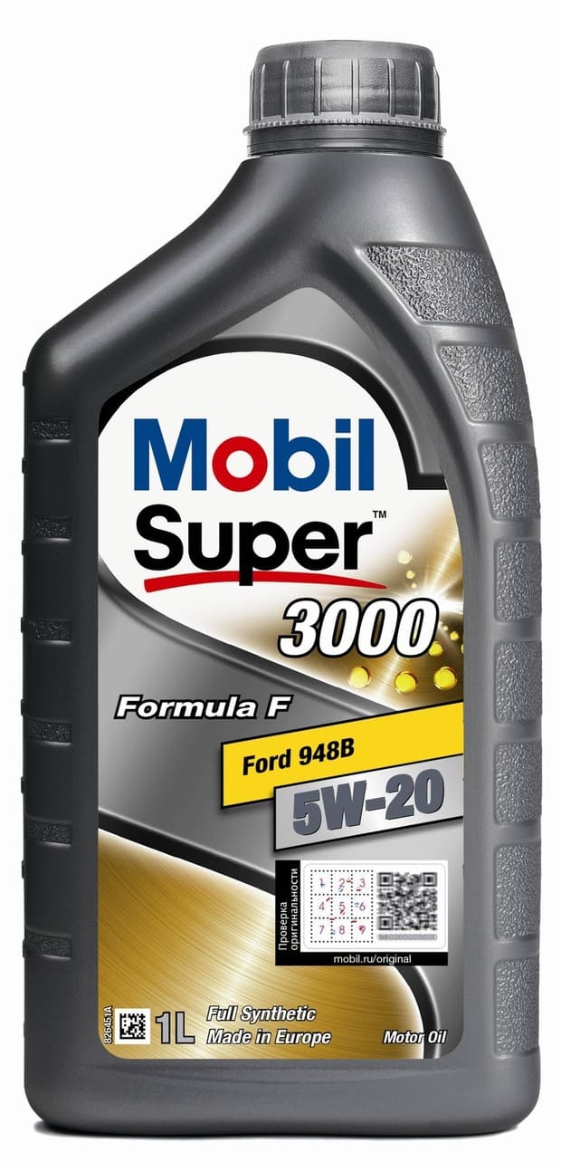 Масло Mobil Super 3000 Formula F 5W-20