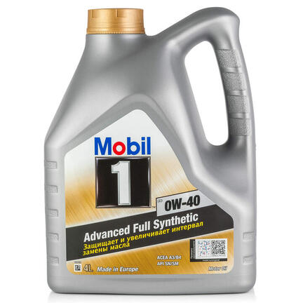 Моторное масло Mobil 1 FS 0W-40 Моторное масло Mobil 1 FS 0W-40