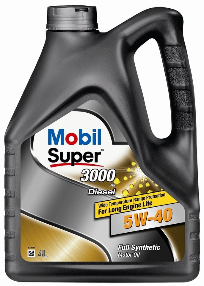 Моторное масло Mobil Super 3000 Х1 DIESEL 5W-40