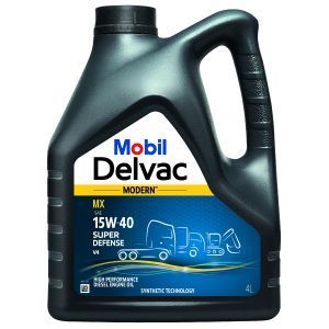 Mobil Delvac Modern 15W-40 Super Defense V4 4L 157333